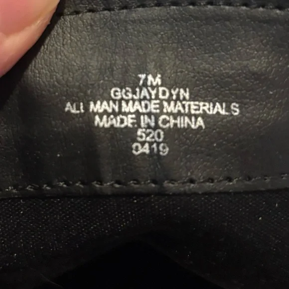 Guess Black Leather Heeled Boots - Picture 9 of 11